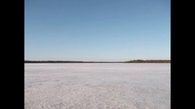 Зимние озёра Архангельской области