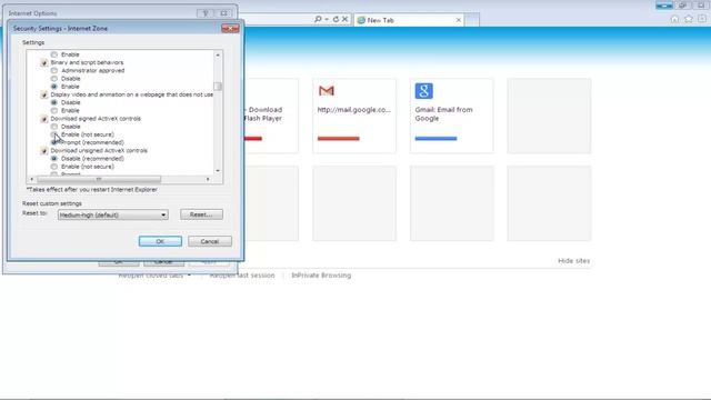 How to Install ActiveX Control for Flash Player