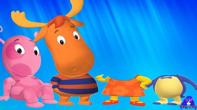 Wrong heads The Backyardigans Matching Game for kids Learning on Celeste Corner