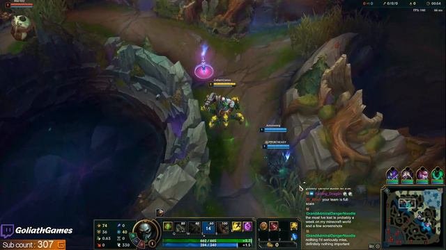 FACING CHOGATH AND TAHM KENCH! DOUBLE GAME - Diamond Urgot Gameplay - League of Legends