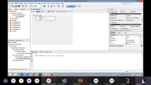 object oriented programming using java: Swing part 2