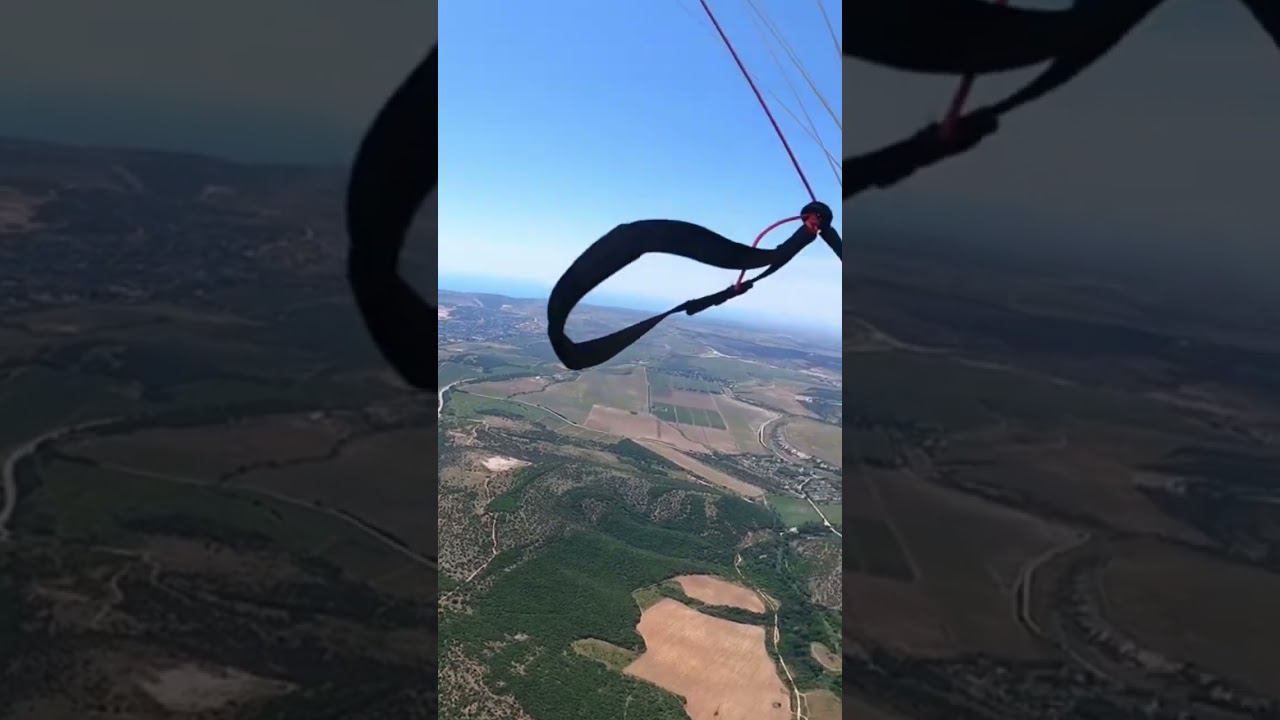 Лечу над озером Гасфорт в сторону Севастополя.