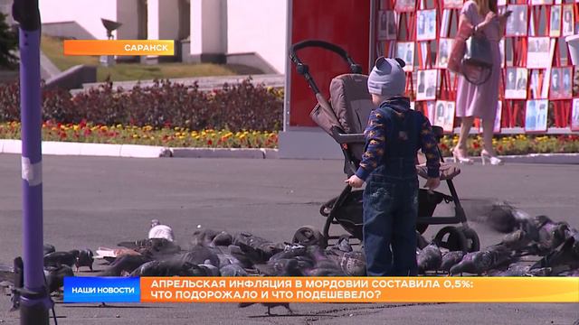 Апрельская инфляция в Мордовии составила 0,5%: что подорожали и что подешевело?