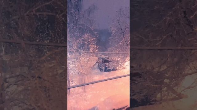 Наступила зима, и я не мог скриват эту красоту ?