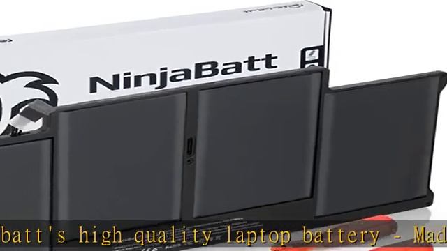 NinjaBatt A1466 Battery for Apple MacBook Air 13″ (Mid 2012, Mid 2013, Early 2014, Early 2015,2017)