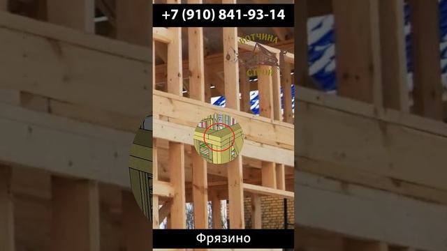✅ Строительство КАРКАСНЫХ домов Фрязино услуги бригады рабочих строителей мастеров плотников цены