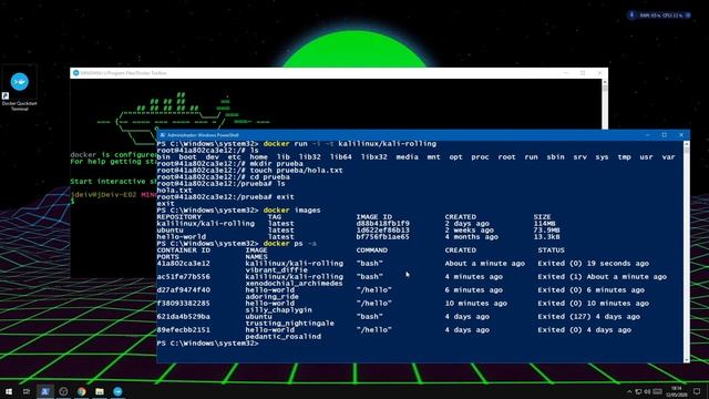 Windows Docker - import Apps