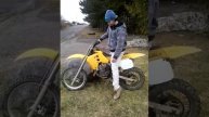 1999 suzuki rm80 cold start