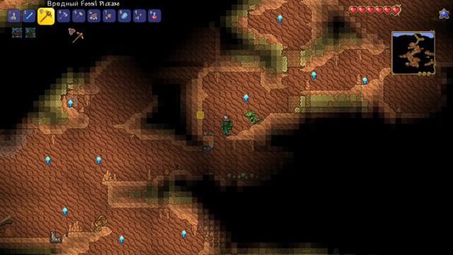 ПЕРВЫЙ БОСС - Terraria 1.4 #2