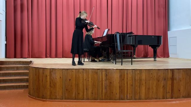 Сарасате «Интродукция и тарантелла» Абрамова Антонина