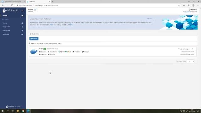 Instalacja Docker'a & Portainer'a na OpenMediaVault 5.x | Serwer NAS [#3]
