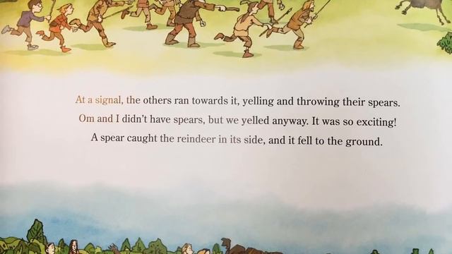ESL Video story book -  Stone Age Boy read by Teacher Sabina