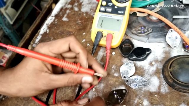 Amplifier overload as power on | Ahuja ssa-250m | amplifier repair