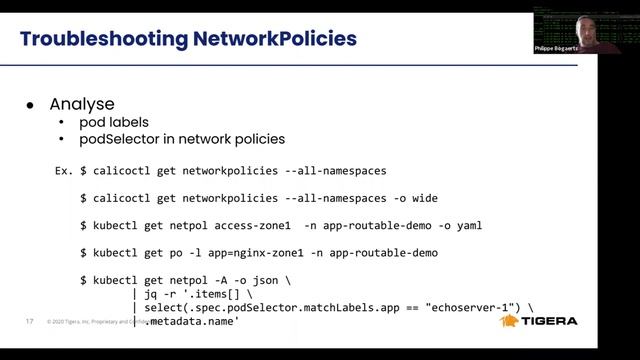 Troubleshooting microservices on K8S
