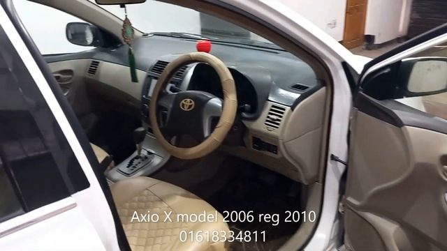 Axio X package model 2006 registration 2010  cc1500