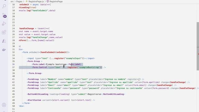 React Js - React Hook Form