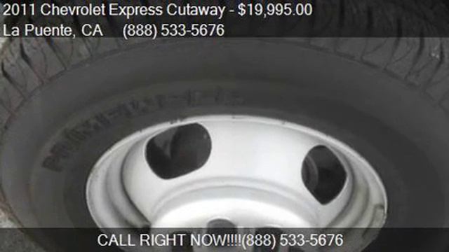 2011 Chevrolet Express Cutaway 3500 2dr 139 in. WB Cutaway C