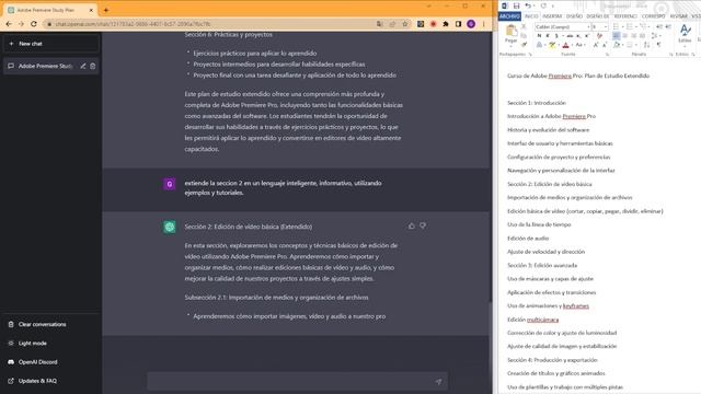 Crea tu Propio Curso con la Inteligencia Artificial de ChatGPT