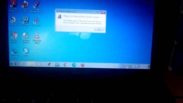 Toshiba NB510 - Battery Critical