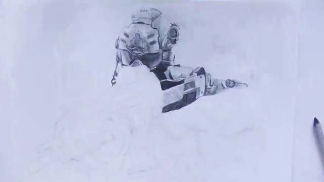 Зарисовка Black Ops 2 - Speed drawing