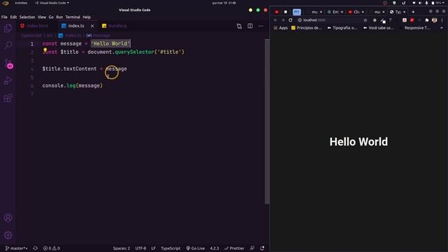Hello World em Typescript
