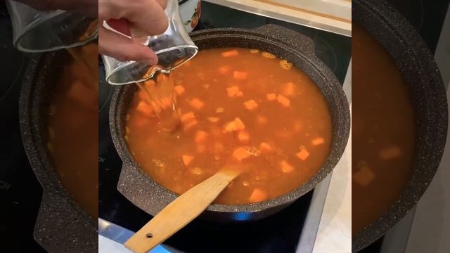 Турецкий ЧЕЧЕВИЧНЫЙ КРЕМ-СУП из красной чевицы.