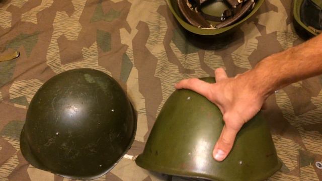 СШ-60 и СШ-68: Стальные шлемы на реконструкция ОКСВА