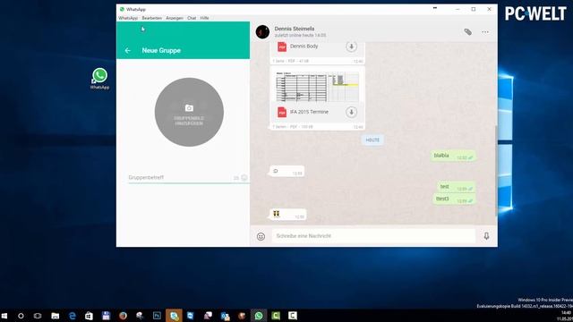 Whatsapp am PC & Mac - Desktop-App erschienen | deutsch / german