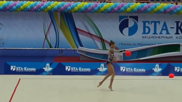 Солдатова Александра,мяч  Многоборье 10 02 2013 г Казань
