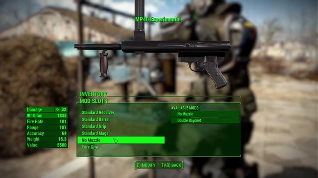 Fallout 4 Mods - MP40
