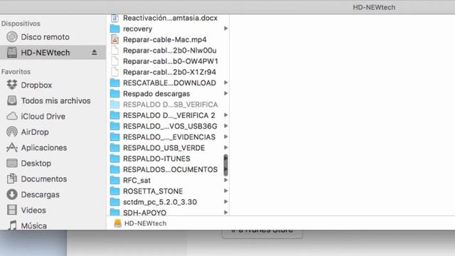 MOVER ITUNES A DISCO DURO EXTERNO EN MAC