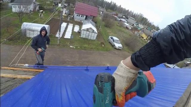 МОНТАЖ КРОВЛИ (СНТ СЕВЕРНЫЙ)