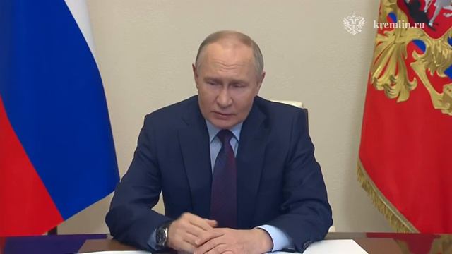 Владимир Путин. Встреча с С.Аксеновым 18 апреля 2024 года.