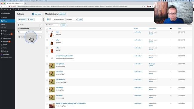 Wordpress Media Library Folders With FileBird