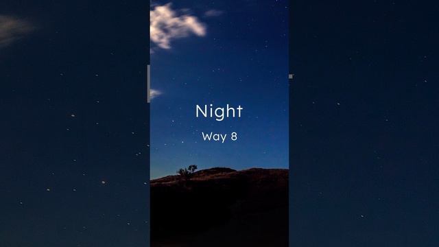 Way 8 — Night