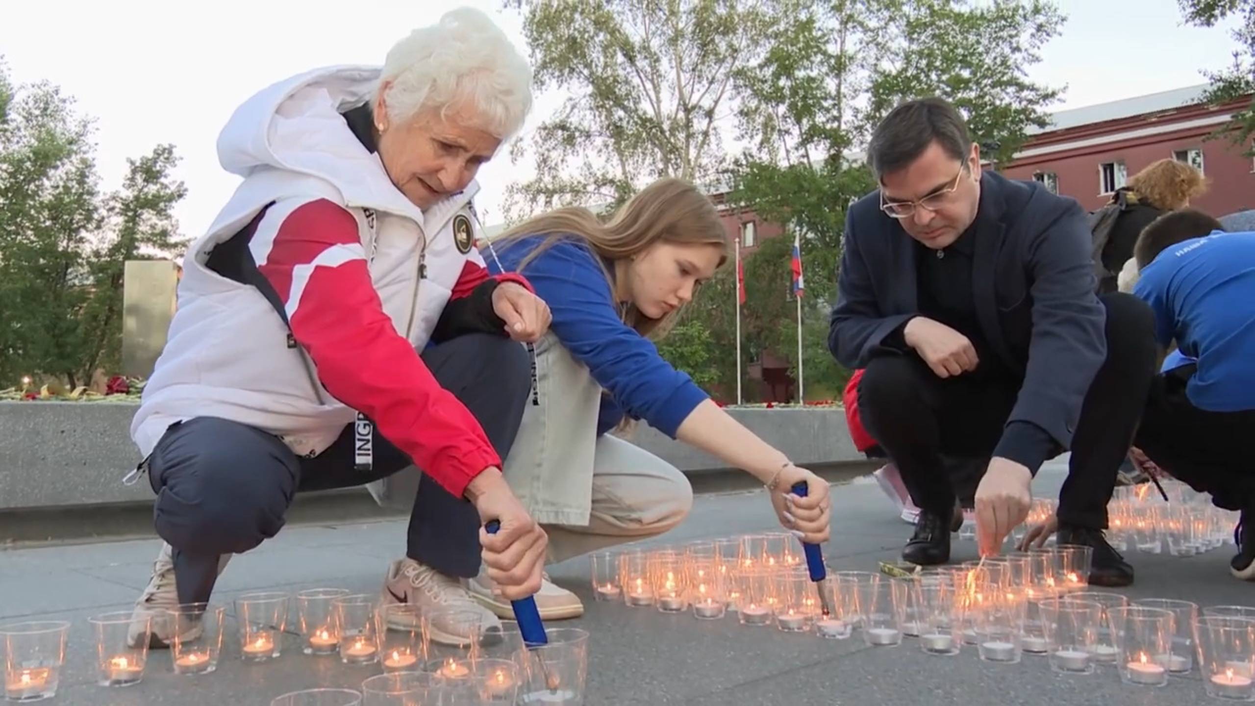 Реутовчане провели акцию в честь погибших в  Великой Отечественной войне 24.06.2024