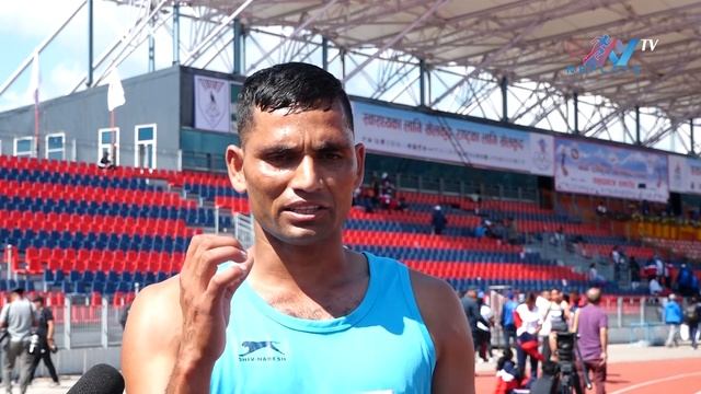Shiva Raj Parki ll  Gold ll Men's 100m ll 9th National Games