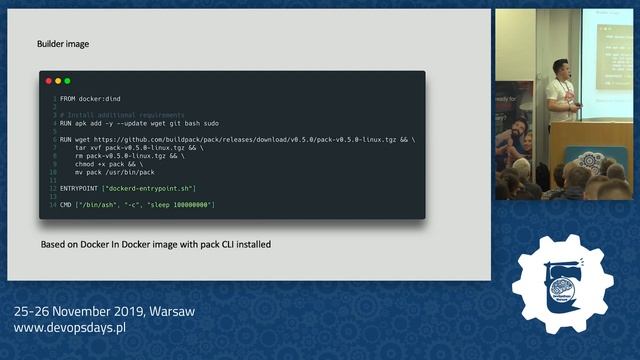 DevOpsDays Warsaw 2019 - Adam Kozłowski - Kubernetes buildpacks - from a source code to...