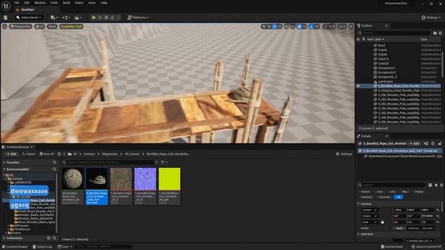 14. Manipulating Quixel Assets as a Whole For the Bridge