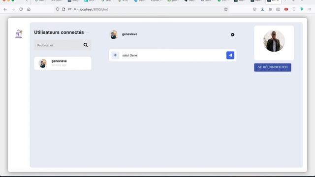 APPLICATION DE CHAT  EN TEMPS RÉEL SÉCURISÉE