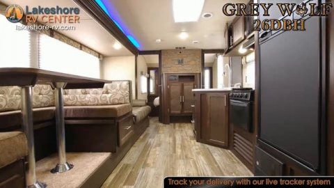 2016 Forest River Grey Wolf 26DBH Travel Trailer Lakeshore RV