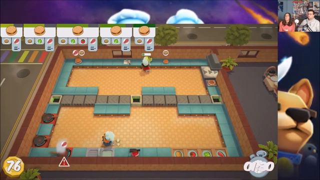 ¡Cintas transportadoras! ¡Hielo por el suelo! // OVERCOOKED COOP #4 // GAMEPLAY ESPAÑOL
