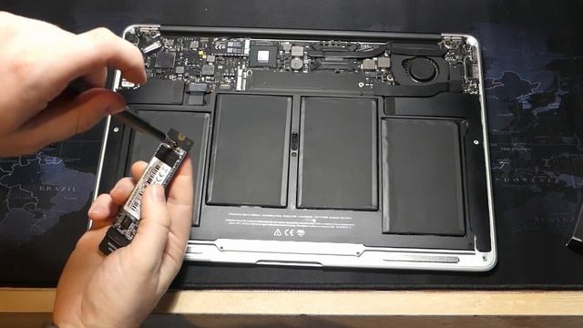 MacBook Air 2012 SSD csere