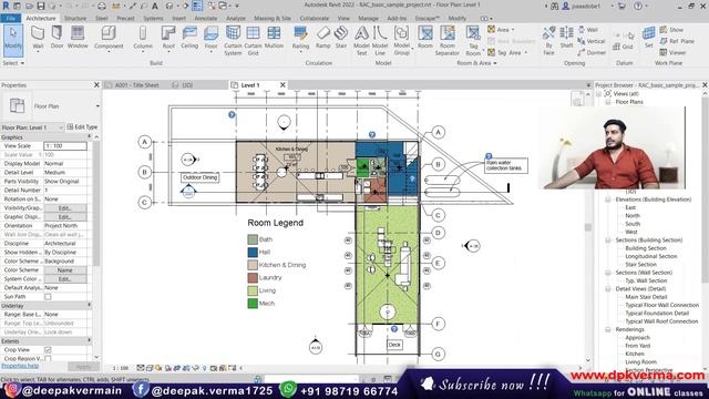Day 1 | Revit Architecture + V-ray + Enscape Complete Live Course