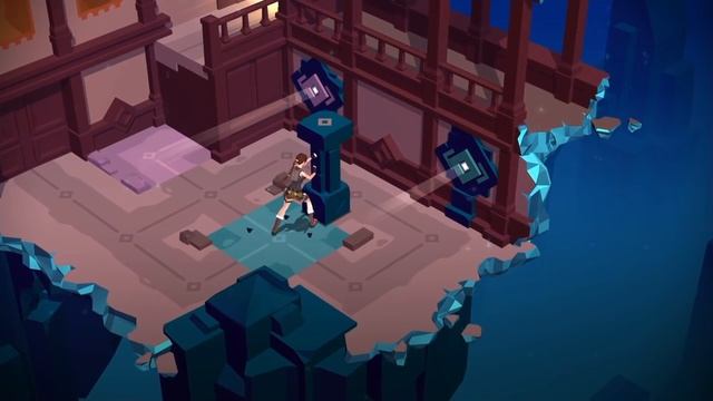 Lara Croft Go - The Mirror Of Spirits: The Foyer Walkthrough