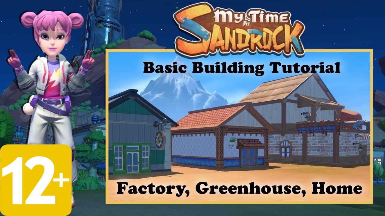 Мое время в Сандроке - Английский - 029 - My TimeBasic_Building_Tutorial_Home_Factory_And_Greenhouse