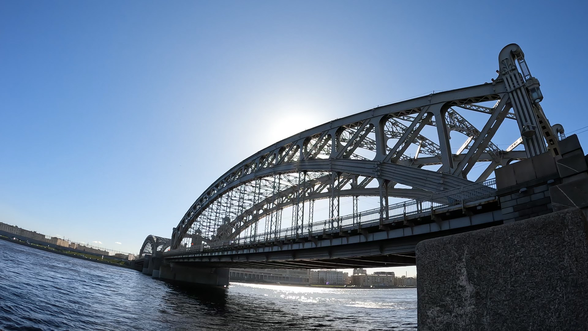 Санкт-Петербург Большеохтинский мост