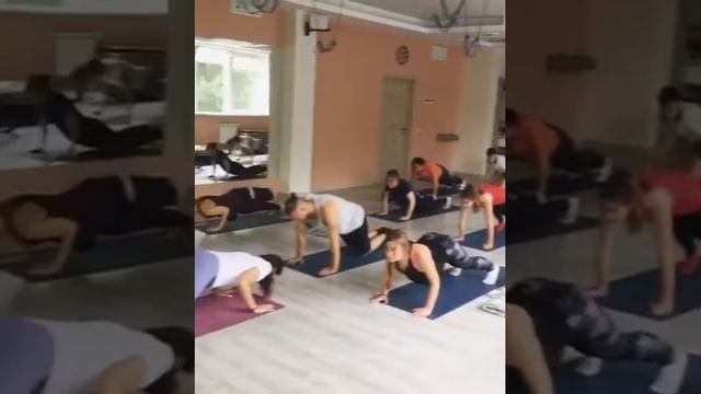 Открытый урок хатха йоги