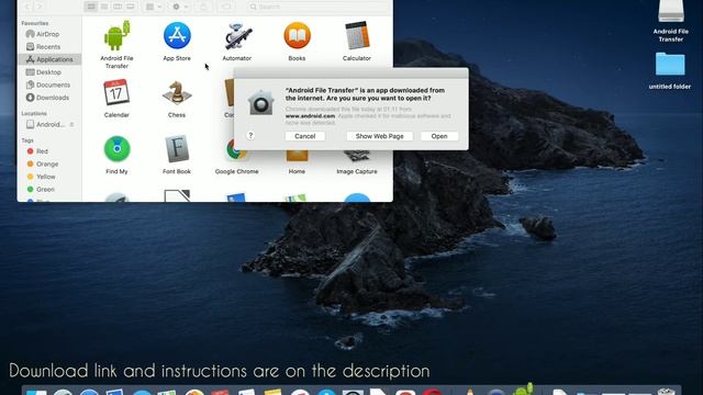 How to transfer data from your Android phone to a MacBook
