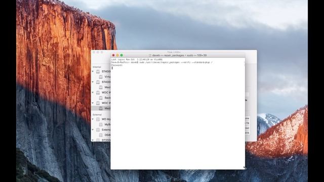 Repairing Disk Permissions in Mac OS X Sierra, El Capitan and Yosemite